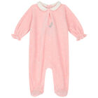 أفرول بنات مخملي باللون الوردي (عبوتان), 1, hi-res